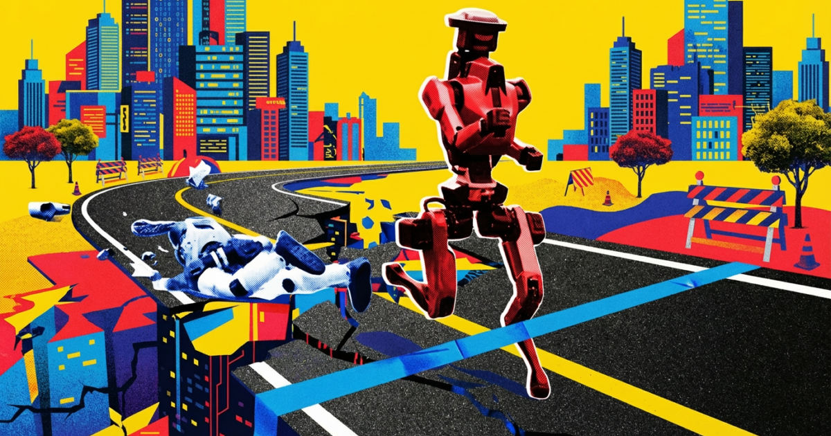 Pékin : les robots humanoïdes ont battu les humains au semi-marathon